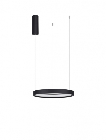 Lustre - 9345612 Lustra Nova Luce PERRINE LED 22W 1540lm 3000K Aluminium & Acrylic Sandy Black Dimabil Triac IP20