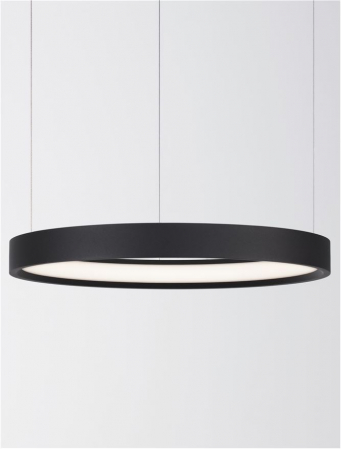 9345612 Lustra Nova Luce PERRINE LED 22W 1540lm 3000K Aluminium & Acrylic Sandy Black Dimabil Triac IP20 [3]