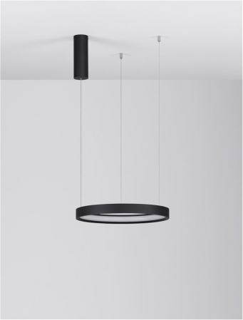 9345612 Lustra Nova Luce PERRINE LED 22W 1540lm 3000K Aluminium & Acrylic Sandy Black Dimabil Triac IP20 [2]