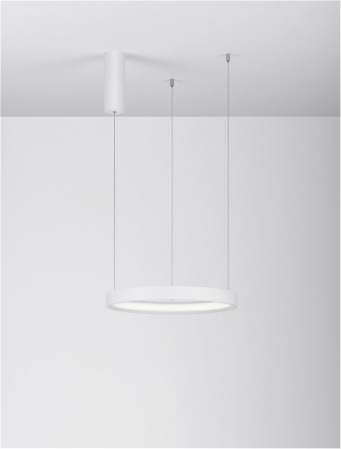 9345613 Lustra Nova Luce PERRINE LED 22W 1540lm 3000K Aluminium & Acrylic Sandy White Dimabil Triac IP20 [1]