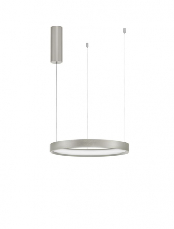 Lustre - 9345614 Lustra Nova Luce PERRINE LED 22W 1540lm 3000K Aluminium & Acrylic Bruched Champagne Silver Dimabil Triac IP20