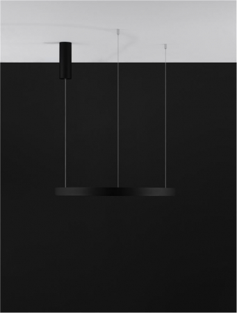 9345616 Lustra Nova Luce PERRINE LED 40W 2800lm 3000K Aluminium & Acrylic Sandy Black Dimabil Triac IP20 [9]