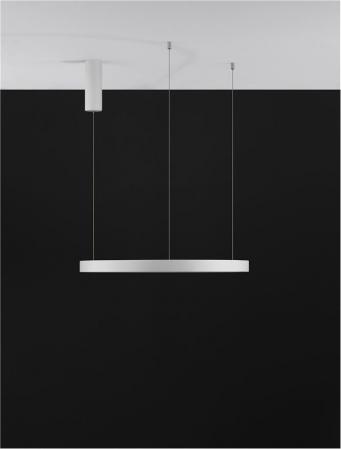 9345617 Lustra Nova Luce PERRINE LED 40W 2800lm 3000K Aluminium & Acrylic Sandy White Dimabil Triac IP20 [4]