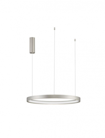 Lustre - 9345618 Lustra Nova Luce PERRINE LED 40W 2800lm 3000K Aluminium & Acrylic Bruched Champagne Silver Dimabil Triac IP20