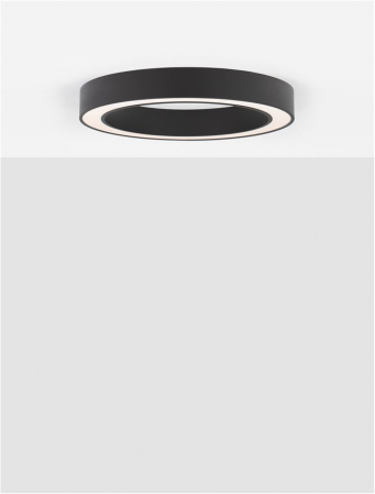 9345633 Plafoniera Nova Luce MORBIDO LED 48W 3730lm 2700K - 4000K Aluminium & Acrylic Sandy White Dimabil CCT IP20 [2]