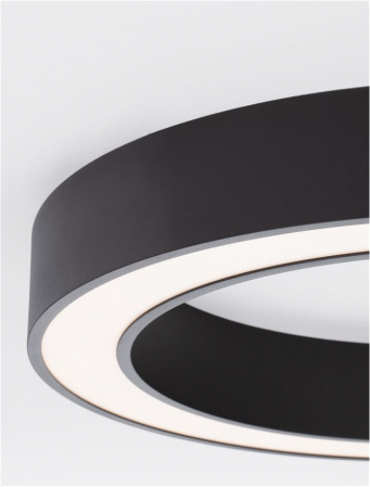 9345633 Plafoniera Nova Luce MORBIDO LED 48W 3730lm 2700K - 4000K Aluminium & Acrylic Sandy White Dimabil CCT IP20 [6]