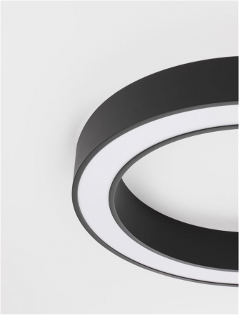 9345633 Plafoniera Nova Luce MORBIDO LED 48W 3730lm 2700K - 4000K Aluminium & Acrylic Sandy White Dimabil CCT IP20 [3]