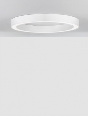 9345635 Plafoniera Nova Luce MORBIDO LED 48W 3730lm 2700K - 4000K Aluminium & Acrylic Sandy Black Dimabil CCT IP20 [3]