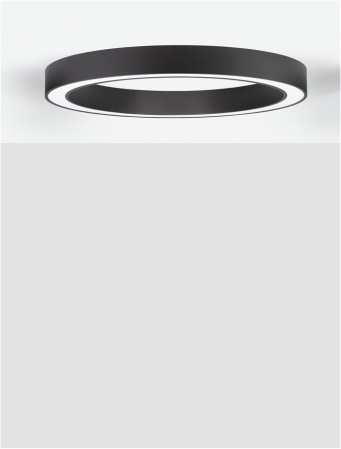 9345636 Plafoniera Nova Luce MORBIDO LED 48W 3730lm 2700K - 4000K Aluminium & Acrylic Sandy White Dimabil CCT IP20 [1]