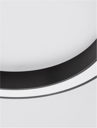 9345636 Plafoniera Nova Luce MORBIDO LED 48W 3730lm 2700K - 4000K Aluminium & Acrylic Sandy White Dimabil CCT IP20 [3]