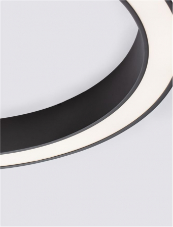 9345636 Plafoniera Nova Luce MORBIDO LED 48W 3730lm 2700K - 4000K Aluminium & Acrylic Sandy White Dimabil CCT IP20 [5]