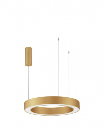 9345640 Lustra Nova Luce MORBIDO LED 48W 3268lm 2700K - 4000K Aluminium & Acrylic Brass Gold Dimabil CCT IP20