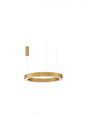 9345643 Lustra Nova Luce MORBIDO LED 59W 4076lm 2700K - 4000K Aluminium & Acrylic Brass Gold Dimabil CCT IP20