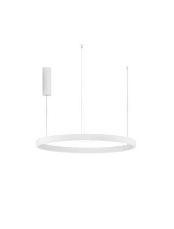 9345663 Lustra Nova Luce ELOWEN LED 77W 3326lm 3000K Aluminium & Acrylic Sandy White Dimabil Triac IP20
