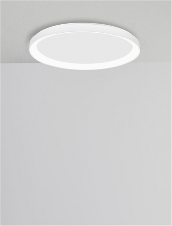 9345680 Plafoniera Nova Luce PERTINO LED 30W 1785lm 2700K Aluminium & Acrylic Sandy White Dimabil Triac IP20 [2]