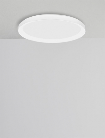 9345680 Plafoniera Nova Luce PERTINO LED 30W 1785lm 2700K Aluminium & Acrylic Sandy White Dimabil Triac IP20 [3]