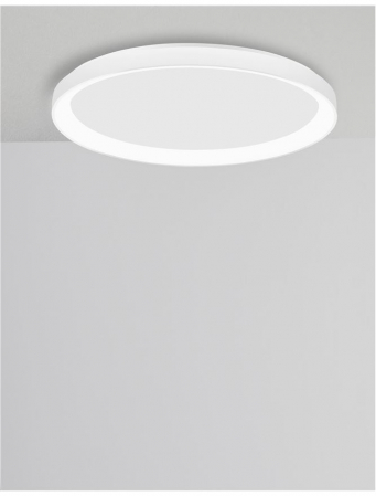 9345682 Plafoniera Nova Luce PERTINO LED 40W 2554lm 2700K Aluminium & Acrylic Sandy White Dimabil Triac IP20 [2]