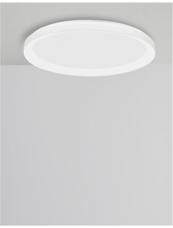 9345682 Plafoniera Nova Luce PERTINO LED 40W 2554lm 2700K Aluminium & Acrylic Sandy White Dimabil Triac IP20 [3]