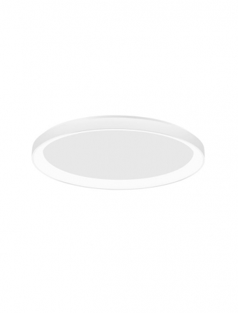 Plafoniere - 9345684 Plafoniera Nova Luce PERTINO LED 50W 3134lm 2700K Aluminium & Acrylic Sandy White Dimabil Triac IP20