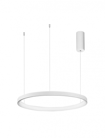 Lustre - 9345688 Lustra Nova Luce PERTINO LED 48W 2773lm 2700K Aluminium & Acrylic Sandy White Dimabil Triac IP20
