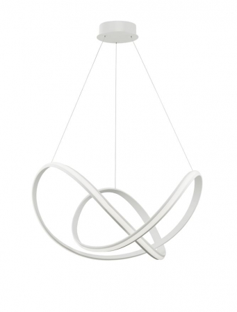 ILUMINAT INTERIOR - 9348052 Suspensie Nova Luce APUS LED 50W 2158lm 3000K IP20 Aluminiu & Acril Sandy White NOVALUCE