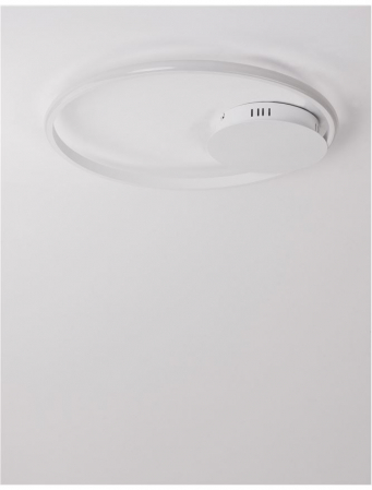 9348072 Plafoniera Nova Luce FULINE LED 32W 1625lm 3000K IP20 Aluminiu & Acril Sandy White [2]