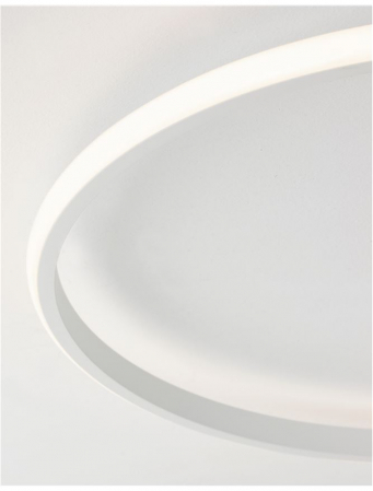 9348072 Plafoniera Nova Luce FULINE LED 32W 1625lm 3000K IP20 Aluminiu & Acril Sandy White [4]