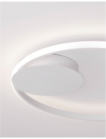 9348072 Plafoniera Nova Luce FULINE LED 32W 1625lm 3000K IP20 Aluminiu & Acril Sandy White [3]