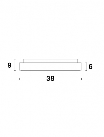 9353831 Plafoniera Nova Luce RANDO THIN LED 30W 1845lm 3000K Aluminium & Acrylic Sandy Black Dimabil Triac IP20 [6]