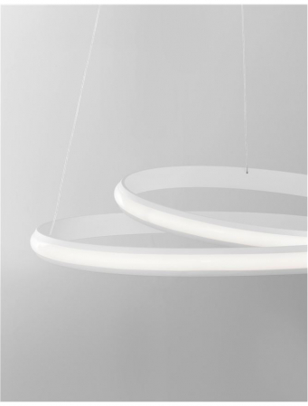 9357041 Suspensie Nova Luce MALVI LED 32W 2745lm 3000K IP20 Aluminiu & Acril Sandy White NOVALUCE [3]