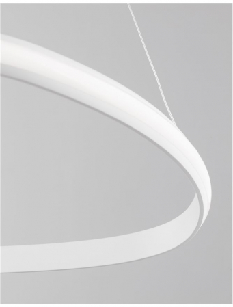 9357062 Suspensie Nova Luce ARIES LED 32W 1770lm 3000K IP20 Aluminiu & Acril Sandy White NOVALUCE [4]