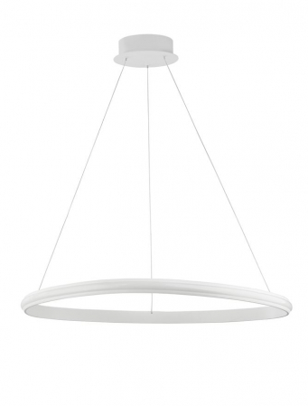 ILUMINAT INTERIOR - 9357062 Suspensie Nova Luce ARIES LED 32W 1770lm 3000K IP20 Aluminiu & Acril Sandy White NOVALUCE