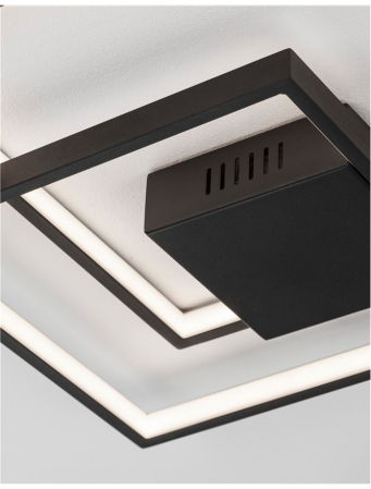 9364035 Plafoniera Nova Luce PORTO LED 30W 1350lm 3000K IP20 Aluminiu/Acril Sandy Black NOVALUCE [1]