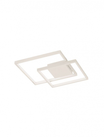 Moderne - 9364036 Plafoniera Nova Luce PORTO LED 30W 2030lm 3000K Aluminium & Acrylic Sandy White Dimabil Triac IP20