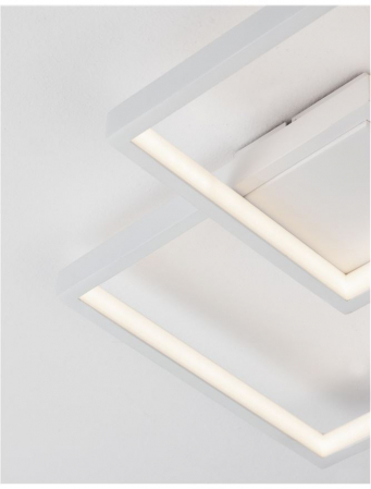 9364038 Plafoniera Nova Luce PORTO LED 19W 1342lm 3000K IP20 Aluminiu/Acril Sandy White NOVALUCE [4]
