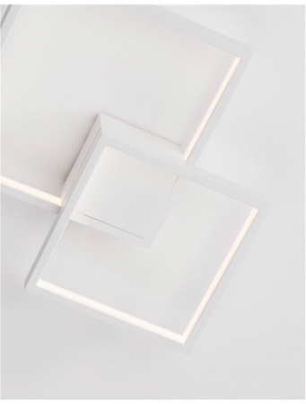 9364038 Plafoniera Nova Luce PORTO LED 19W 1342lm 3000K IP20 Aluminiu/Acril Sandy White NOVALUCE [3]