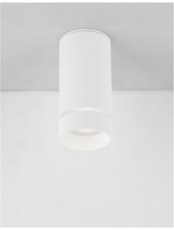 9387002 Spot Aplicat Nova Luce ESCA GU10 1x10W   Aluminium & Acrylic Sandy White  IP20 [4]
