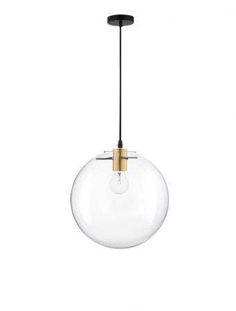 9416925 Pendul Nova Luce MIRALE E27 1x12W   Metal & Glass Gold  IP20