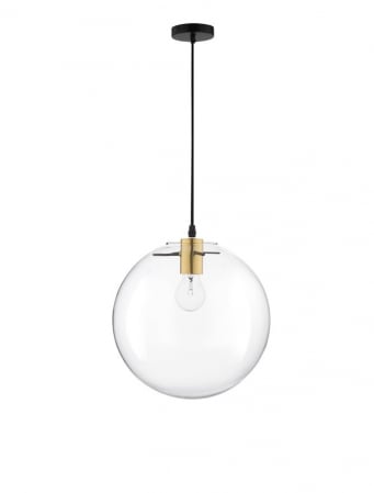 9416930 Pendul Nova Luce MIRALE E27 1x12W   Metal & Glass Gold  IP20