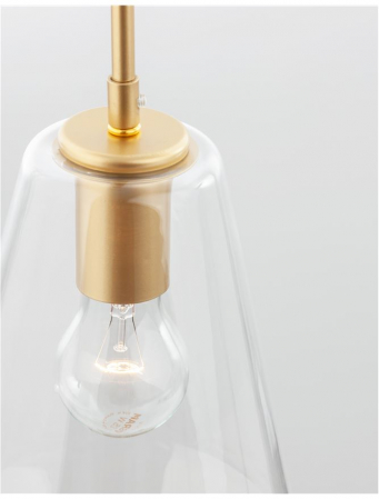 9426732 Pendul Nova Luce PRISMA E27 1x12W   Metal Antique Brass  IP20 [3]