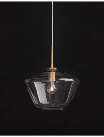 9426733 Pendul Nova Luce PRISMA E27 1x12W   Metal Antique Brass  IP20 [4]