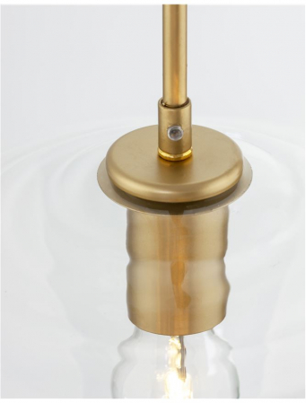 9426733 Pendul Nova Luce PRISMA E27 1x12W   Metal Antique Brass  IP20 [7]