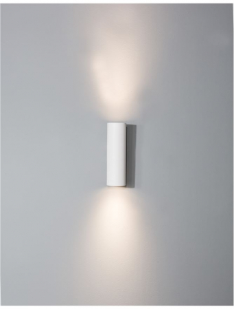 9450881 Aplica Nova Luce NOSA GU10 2x10W   Aluminium Sandy White  IP20 [4]