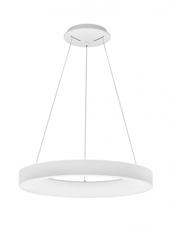 Moderne - 9453043 Suspensie Nova Luce RANDO LED 50W 3250lm 3000K - 4000K IP20 Aluminiu & Acril Sandy White NOVALUCE