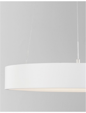 9453430 Lustra Nova Luce RANDO THIN LED 30W 1845lm 3000K Aluminium & Acrylic Sandy White Dimabil Triac IP20 [2]