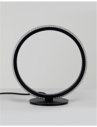 9481095 Veioza Nova Luce NAGER LED 11W 536lm 3000K IP20 Aluminiu/Acril Sandy Black [3]