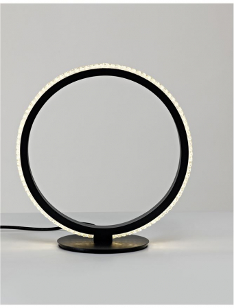 9481095 Veioza Nova Luce NAGER LED 11W 536lm 3000K IP20 Aluminiu/Acril Sandy Black [2]