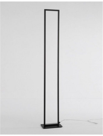 9500812 Lampadar Nova Luce WENNA LED 38W 3363lm 3000K Aluminium & Acrylic Matt Black Nedimabil IP20 [2]