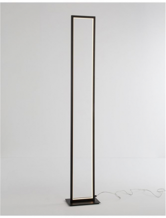 9500812 Lampadar Nova Luce WENNA LED 38W 3363lm 3000K Aluminium & Acrylic Matt Black Nedimabil IP20 [3]
