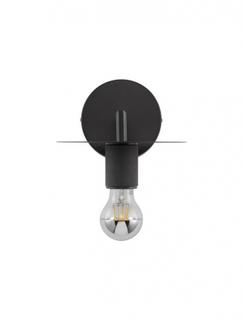 Moderne - 9501232 Aplica Nova Luce ROYAL E27 1x12W   Metal Black  IP20